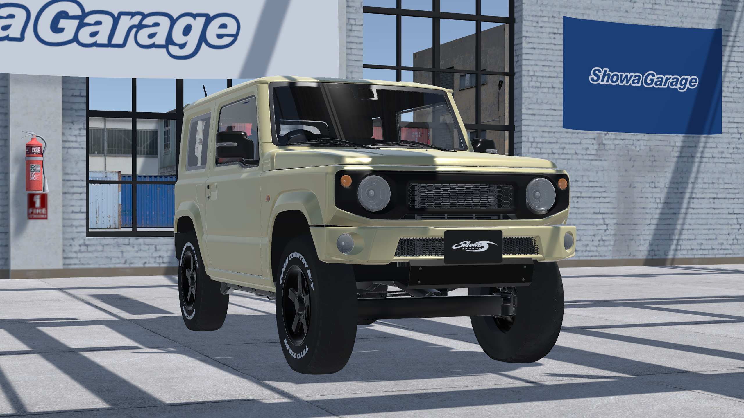 Jimny Custom Simulation | electric virtual showa garage